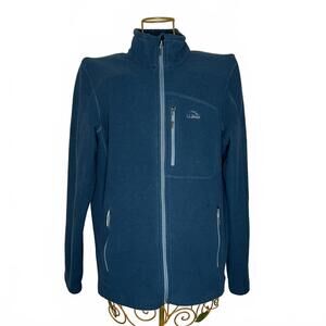 L.L. Bean Men's Medium Trail Fleece Jacket Full Zip
